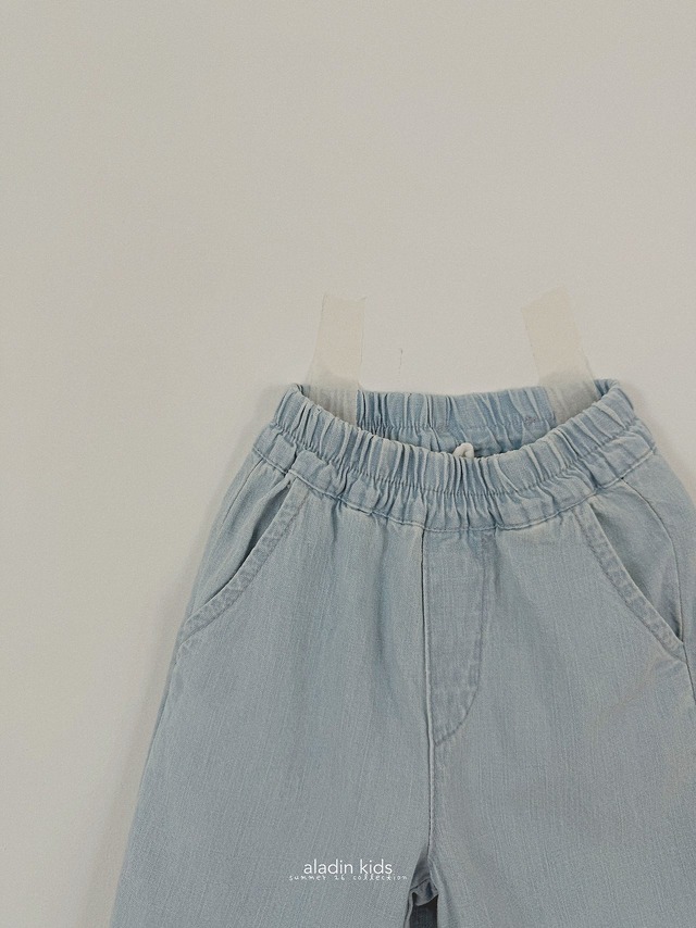 〘予約〙Aladin kids / Lace Denim Pants