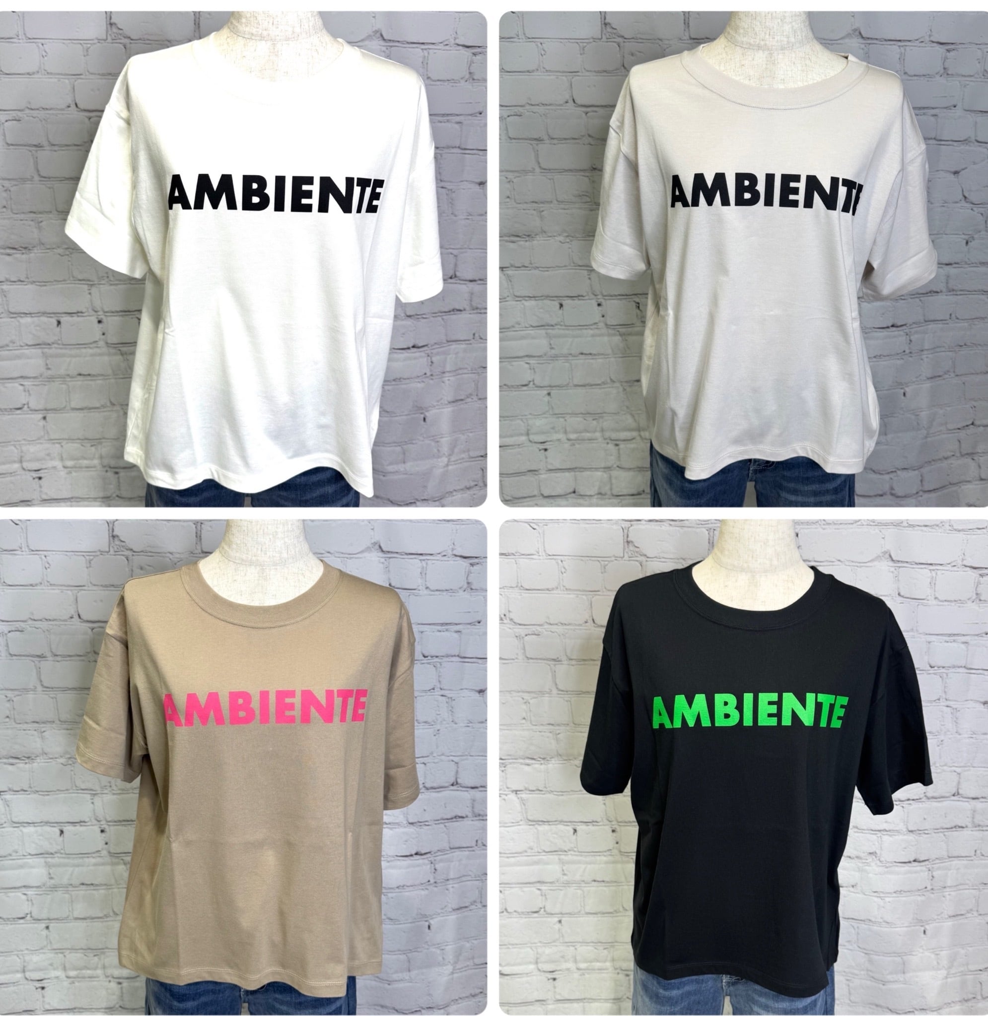 siro シロ AMBIENTE Tシャツ R623212