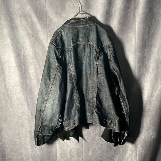 ma-1 denim docking jaket