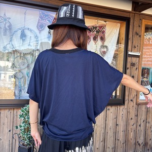 織りパッチワークハット
