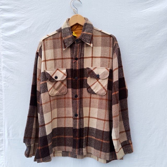 1960~70s Arrow Wool CPO Shirt Made in USA / アローアンカーボタン