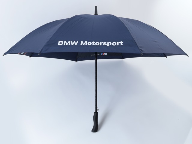 【BMW Motorsports】Mスポ UMBRELLA 紺【ジャンプ傘】フルサイズ 傘
