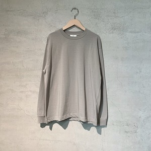 【ATON】FRESCA PLATE LOOSE FIT LONG SLEEVE T-SHIRT/KKAGLW0041