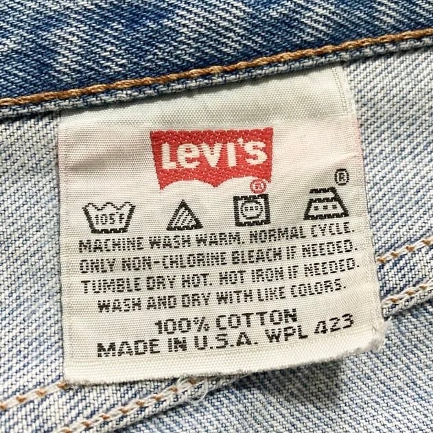 USA製】90s US.Levis 501 リーバイス マッカレン工場(544) ボタン裏