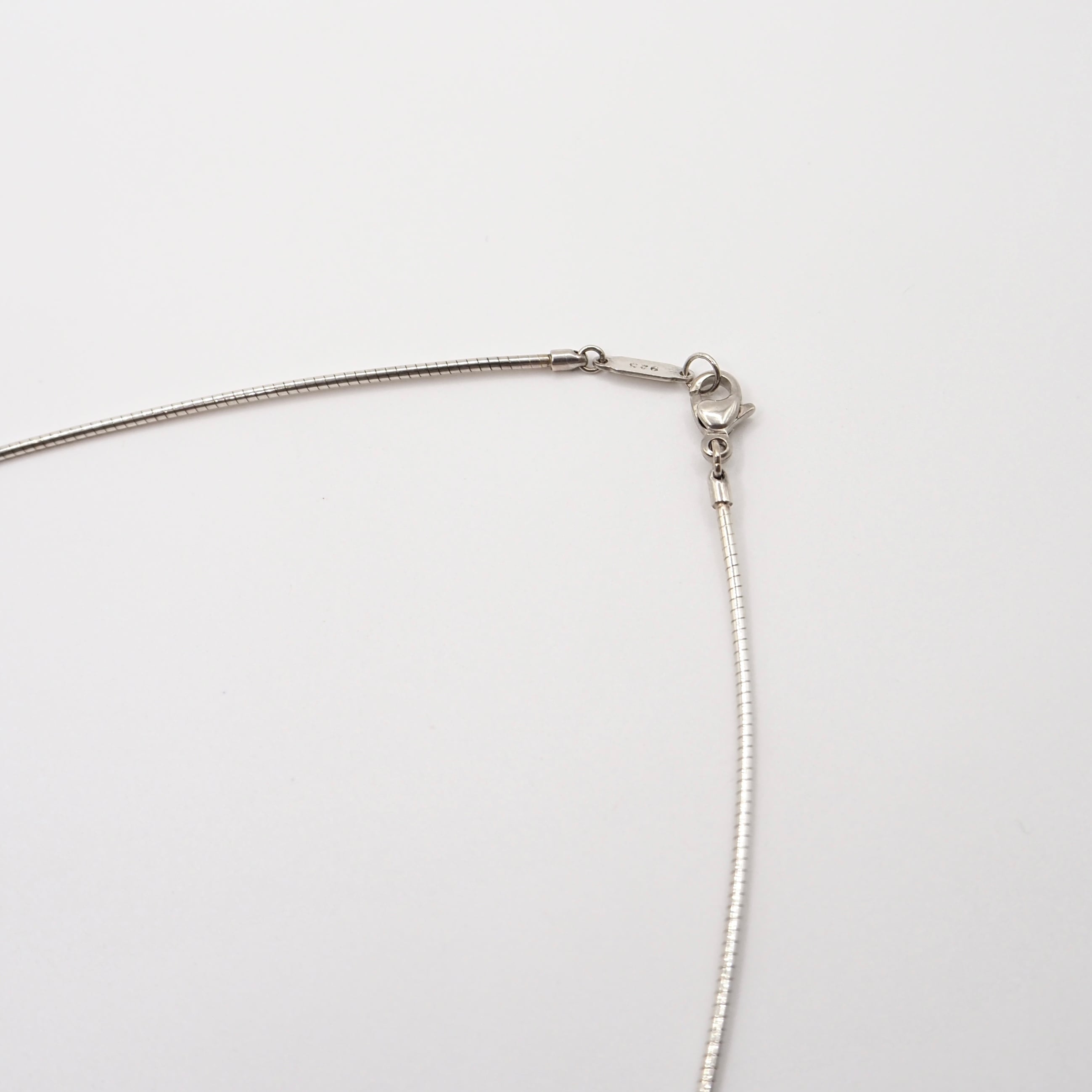 Tiffany&Co. ピアスドクロス ネックレス シルバー925. ティファニー