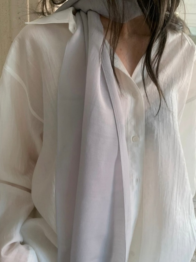 (予約) poster / Silk scarf muffler 3color