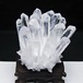 水晶 クラスター 水晶 原石 台座付属 一点物 おまかせ便 182-8576