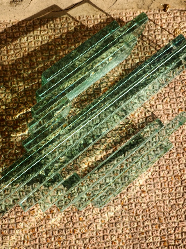 1992 Glass Art Cactus Object Made in USA