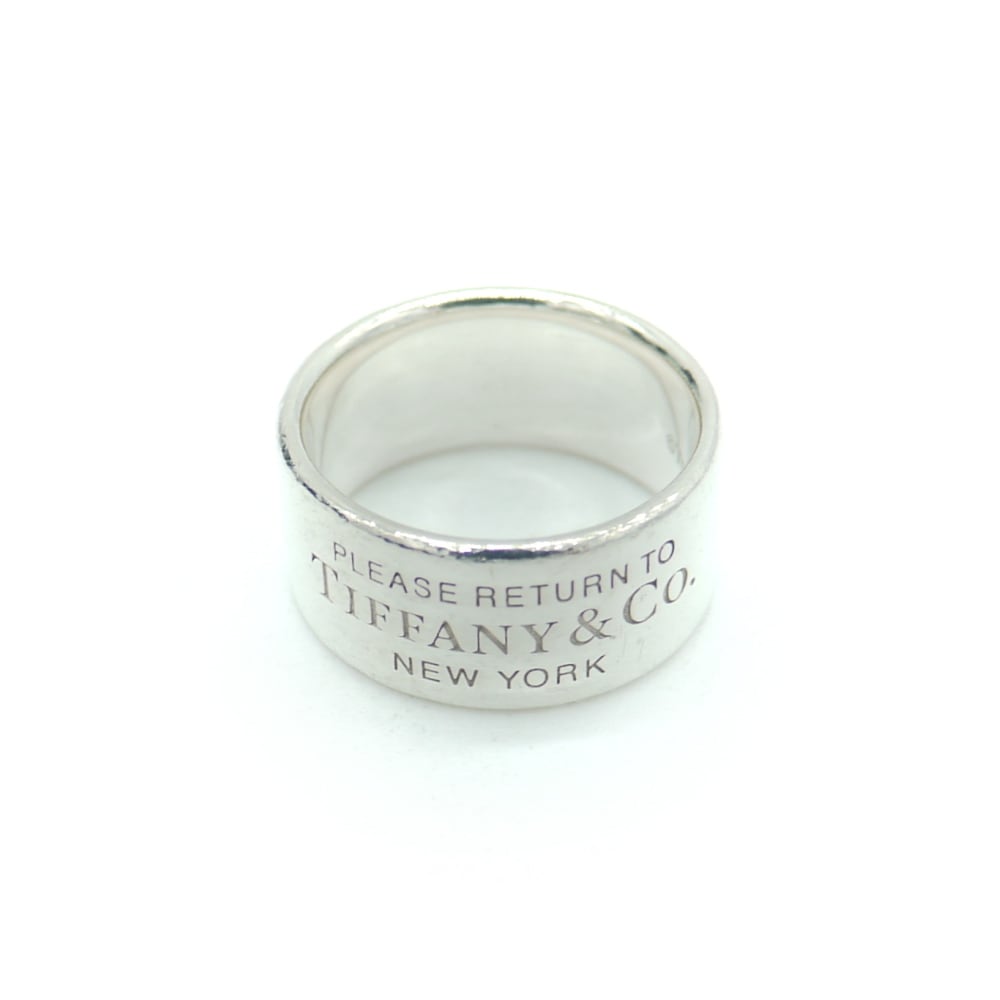 Tiffany\u0026 Co. リターントゥ ティファニー  ワイドリング Ag925