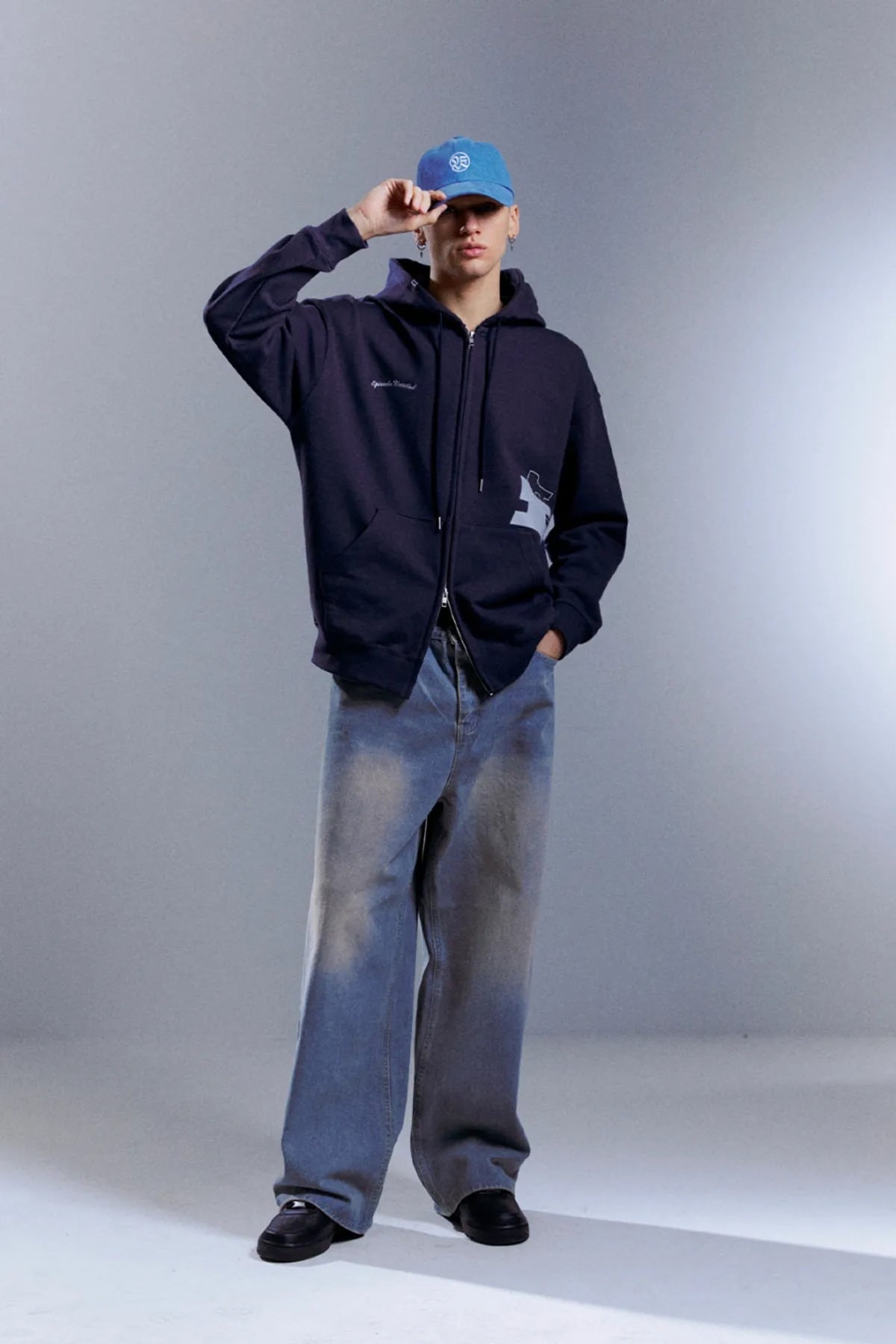 ☆NMIXX ジウ 着用！！【EPISODE UNTITLED】Signature logo hood