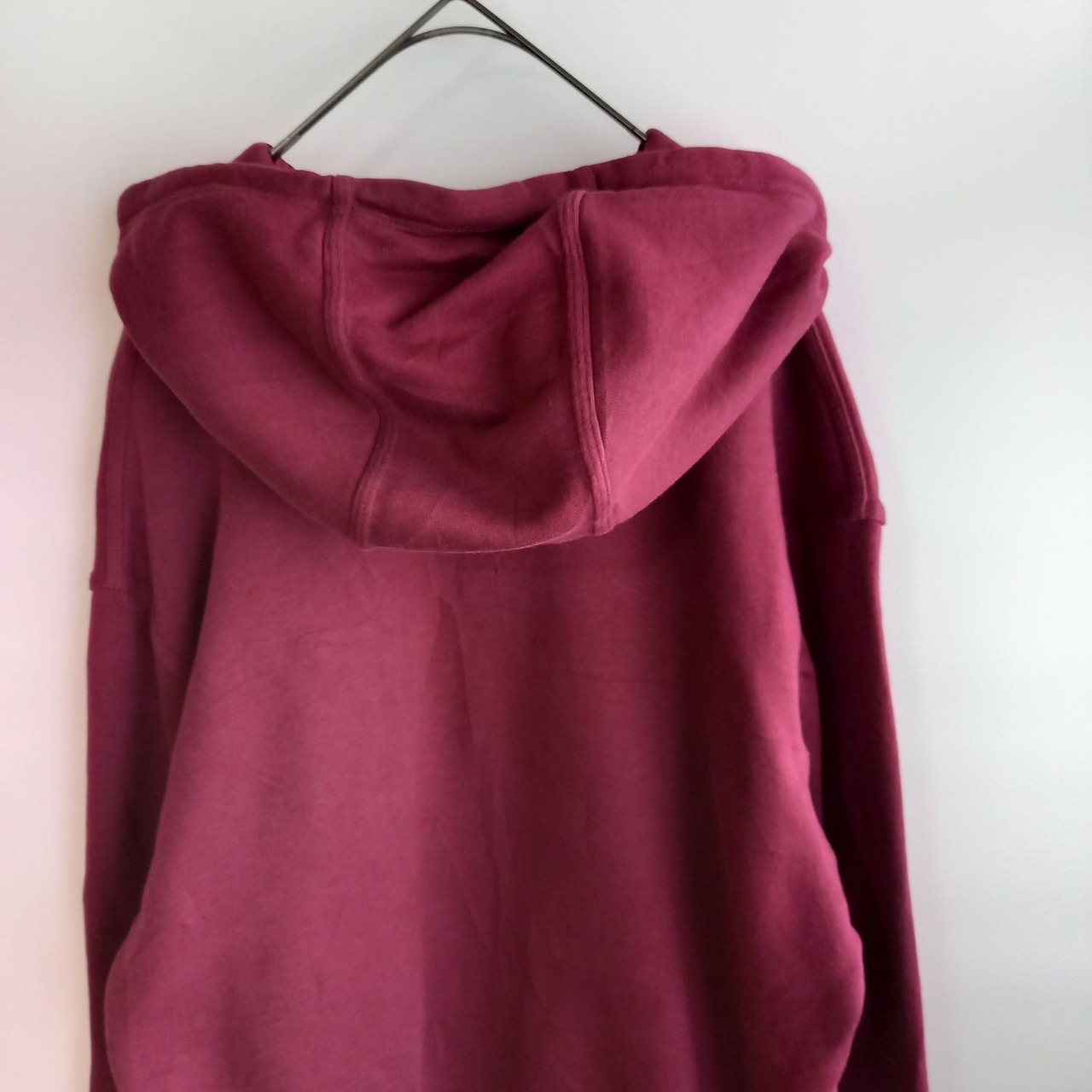 ナイキ　プリント　スウェットパーカー　裏起毛　S