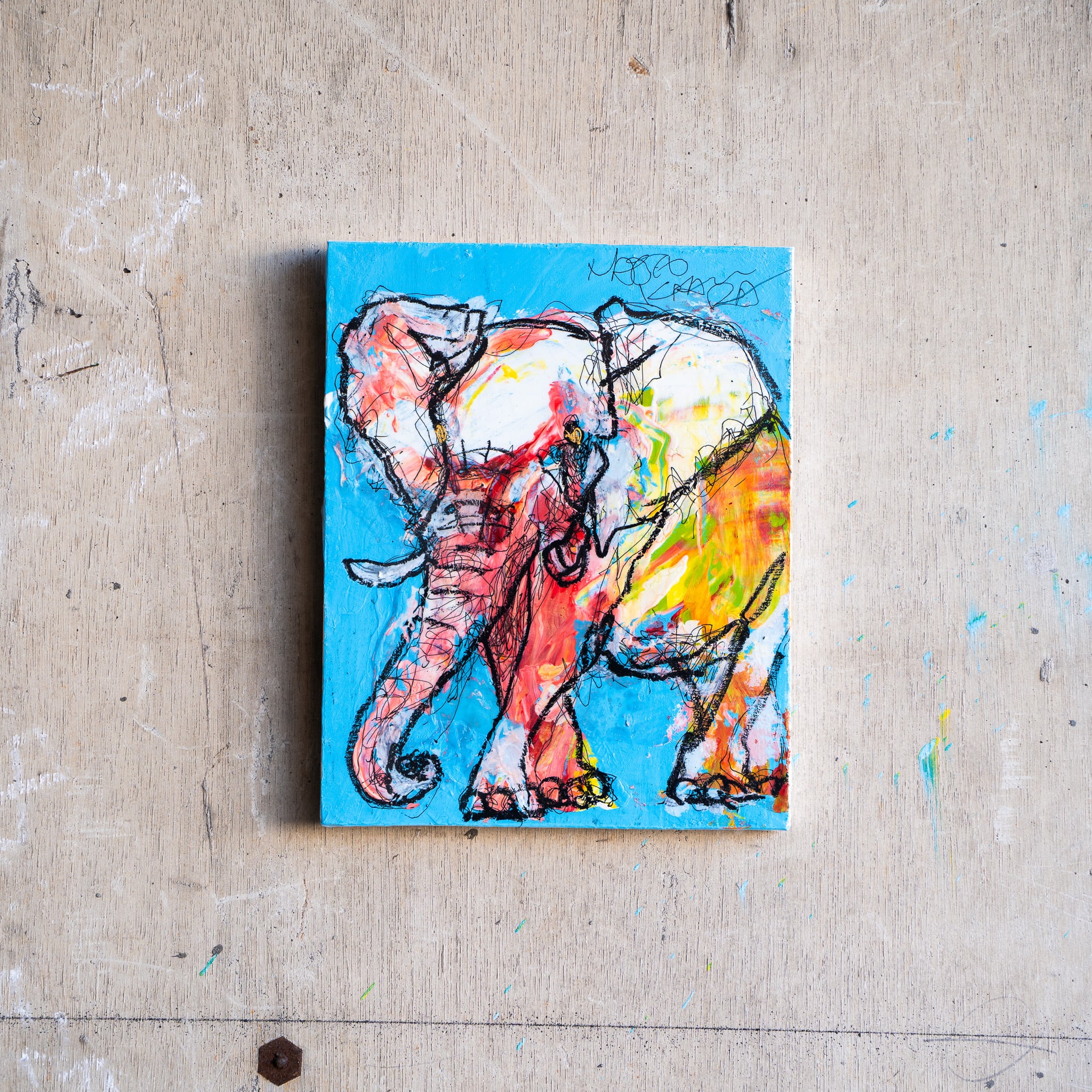 原画 F3 「29855 時間はあった使わなかっただけだ ゾウ」 | NAOTO