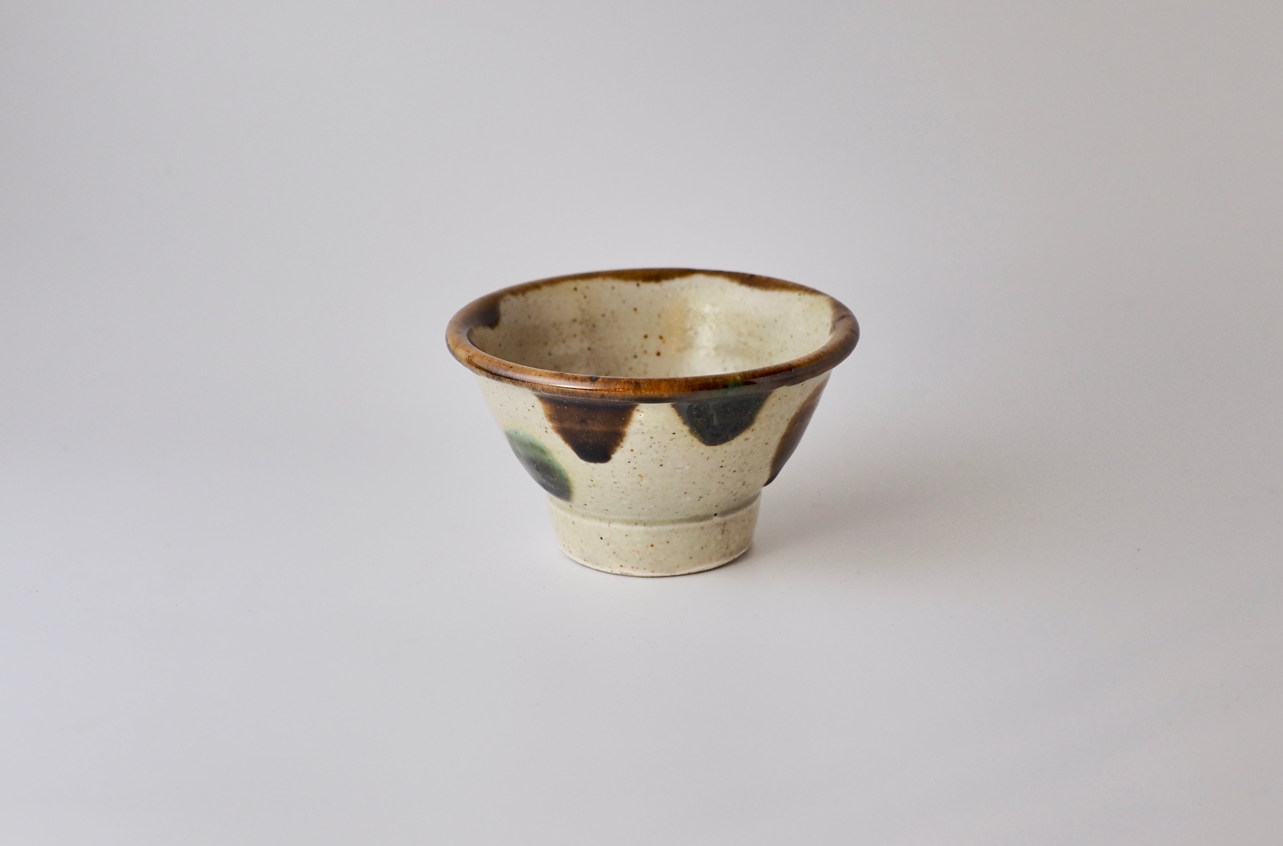 益子 キマノ陶器 3.5寸飯碗 点打ち（1） | 陶器の通販 和食器 ｜うつわ