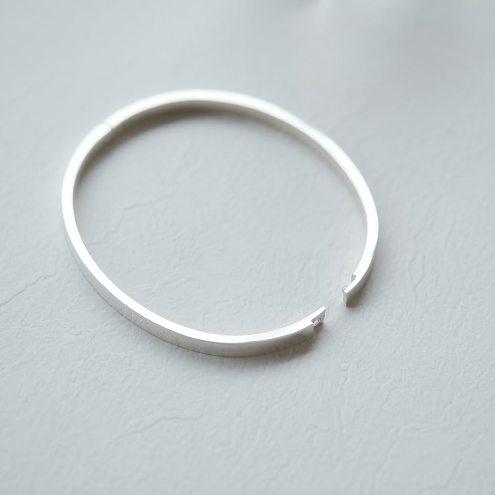 幅4mm バングル シルバー925 | クラウドジュエリー(Cloud-jewelry