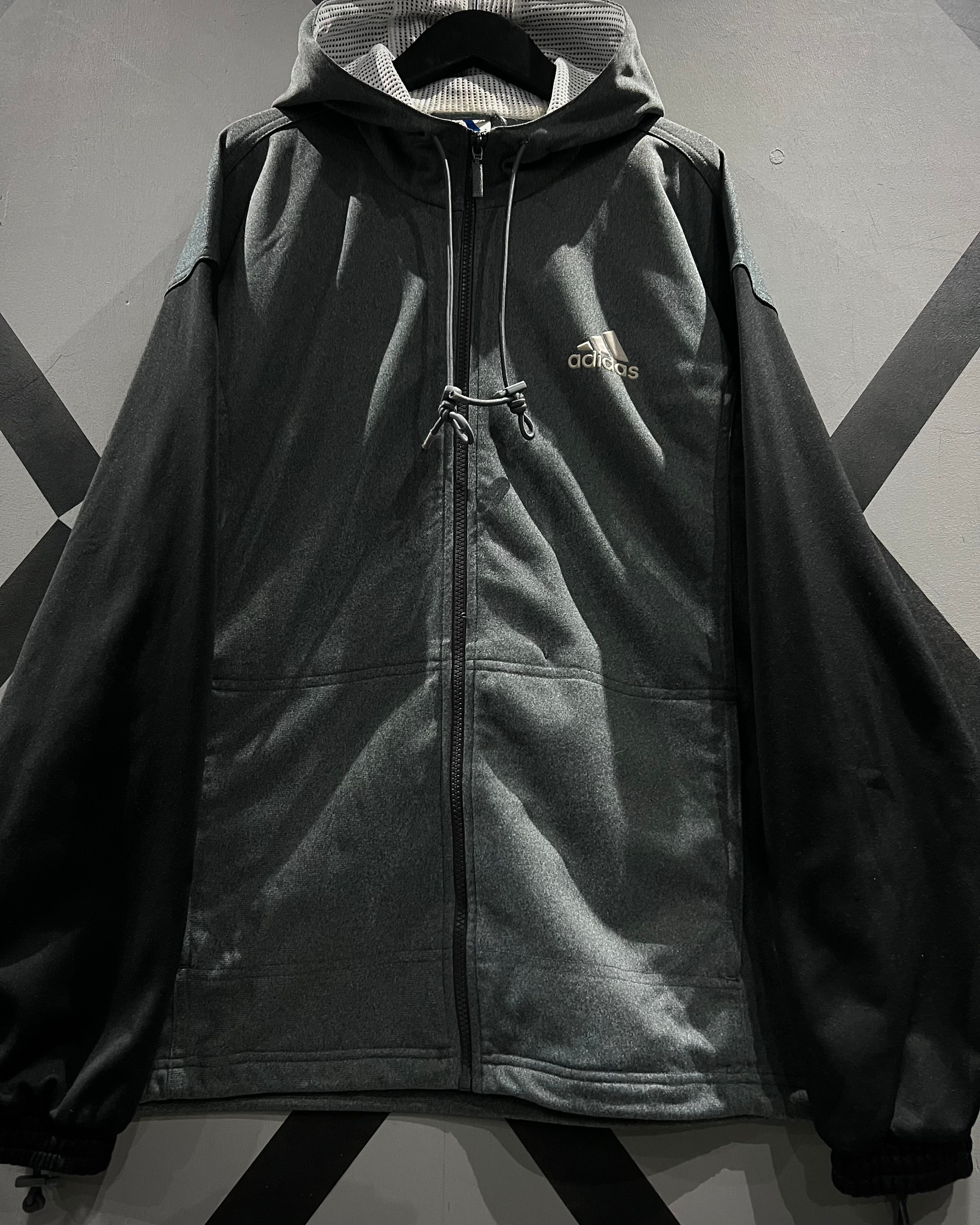 X VINTAGE】90's “adidas” Switching Design Vintage Hooded Track