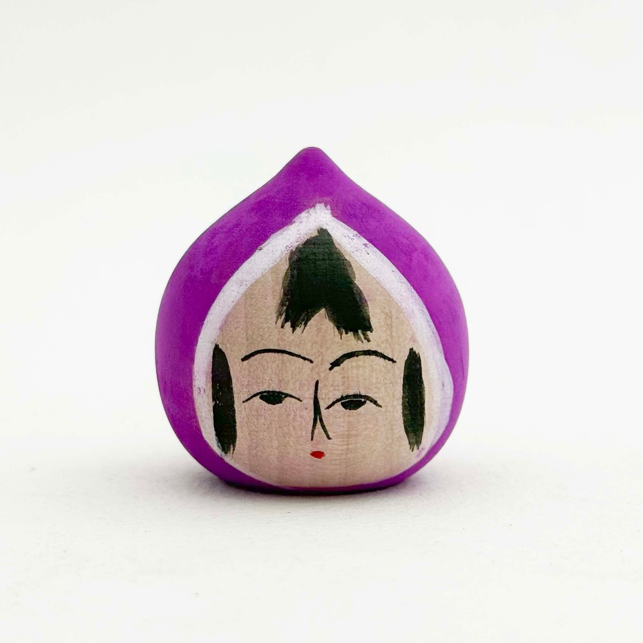 栗坊やこけし（遠刈田系 / 小笠原義雄工人）大