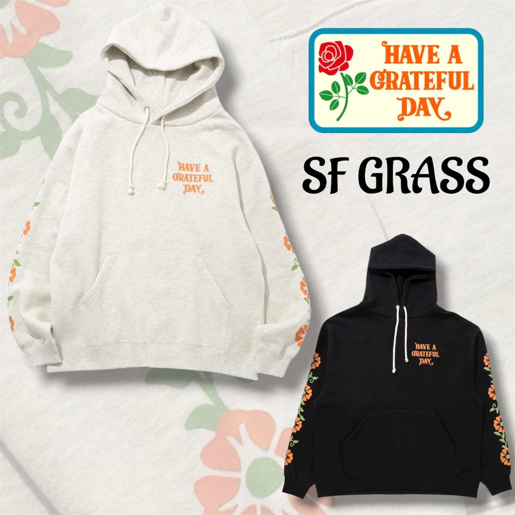 HAVE A GRATEFUL DAY(ハブアグレイトフルデイ) - TRACKSUIT JACKET