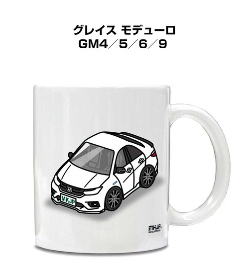 車種別ボディカラーが選べる マグカップ ホンダ グレイス モデューロ GM4／5／6／9