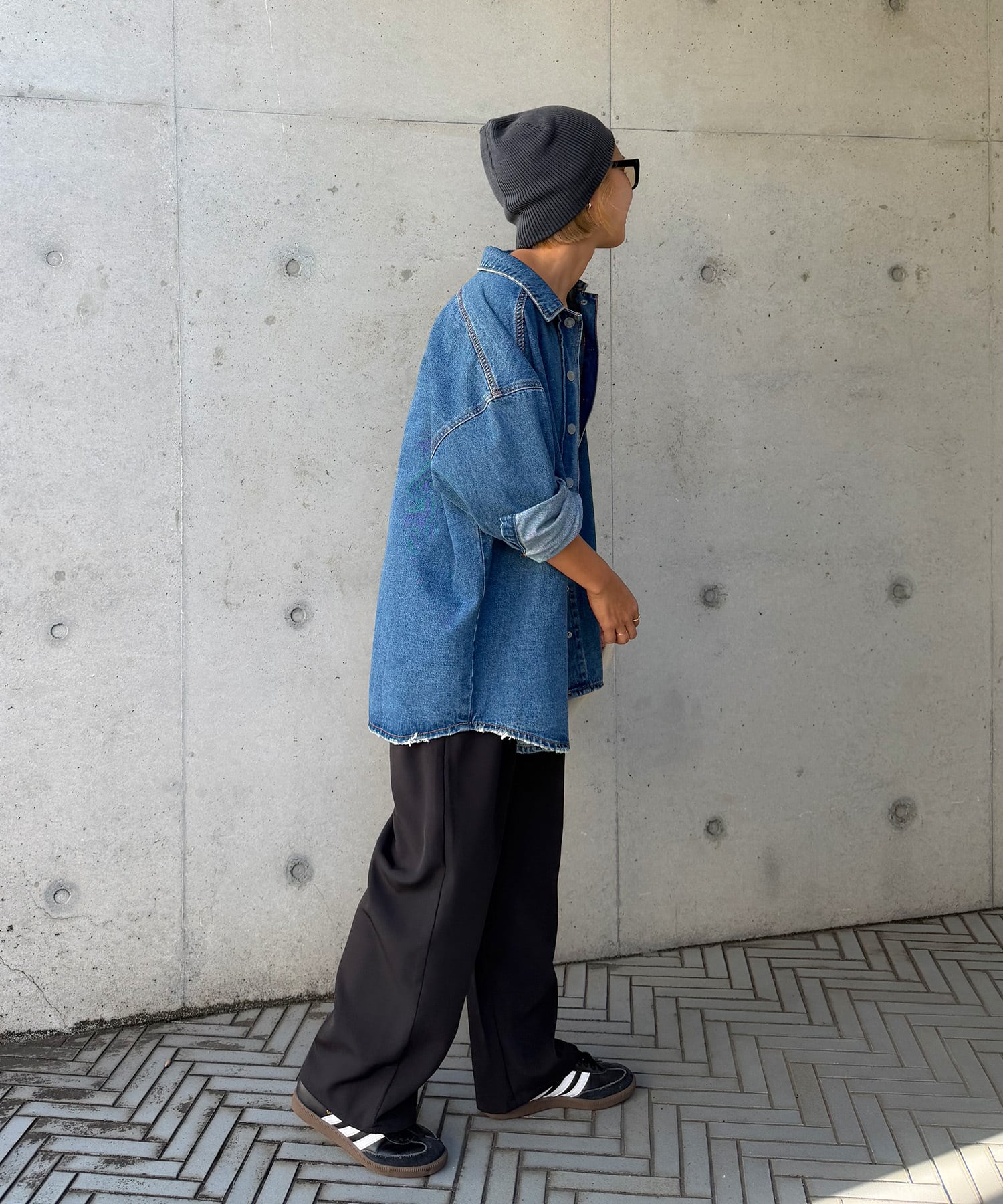 オーバーサイズデニムシャツ | PICHI