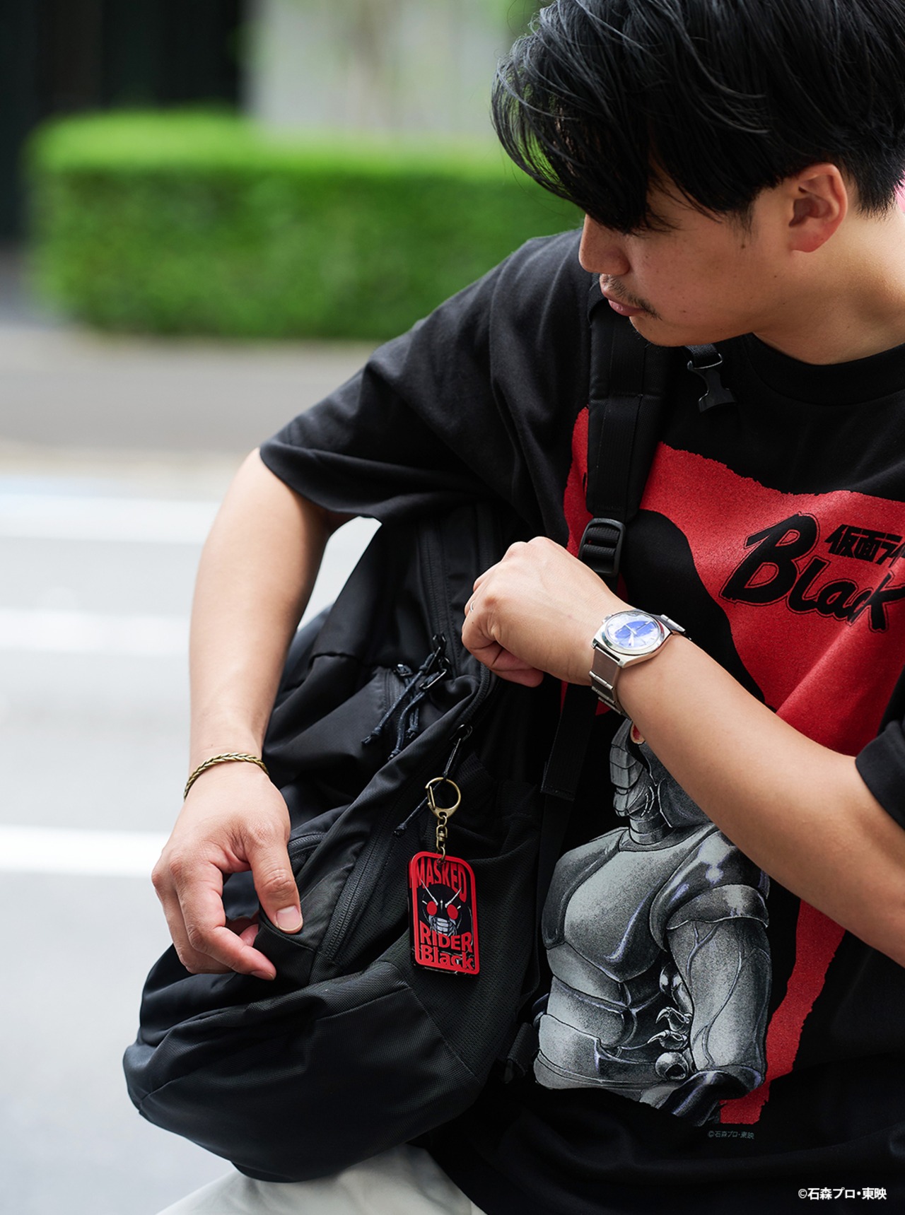 「仮面ライダーBlack」キーホルダー
