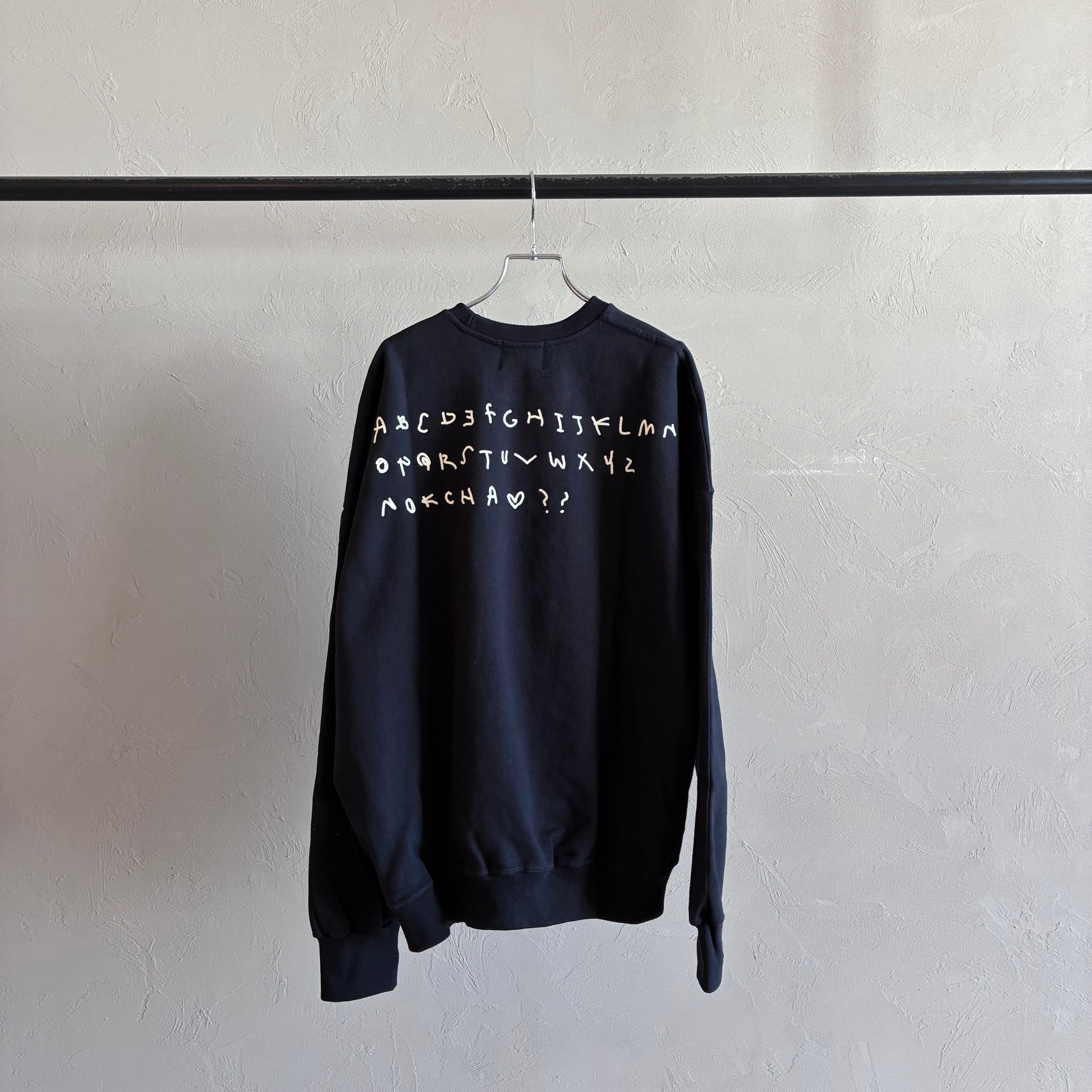 NOKCHA × MOMO 】alphabet sweat pullover(unisex) | valance 福井