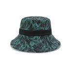 UNI TROPICAL PATTERN REVERSIBLE BUCKETHAT
