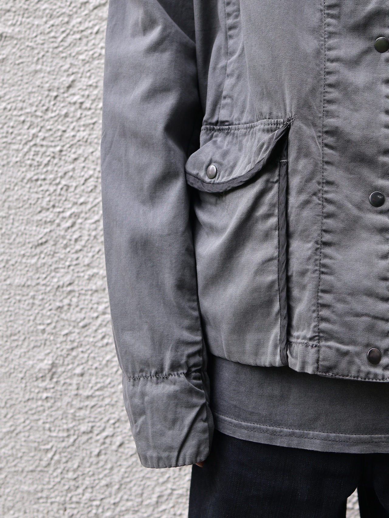 casual cotton shirt jacket