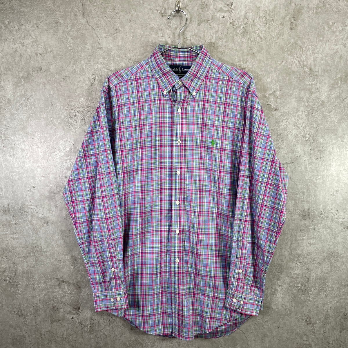 古着　ヴィンテージ チェックシャツ　ラルフローレン　ralph lauren 90年代 Polo by Ralph Lauren オールドラルフローレン WHITFIELD