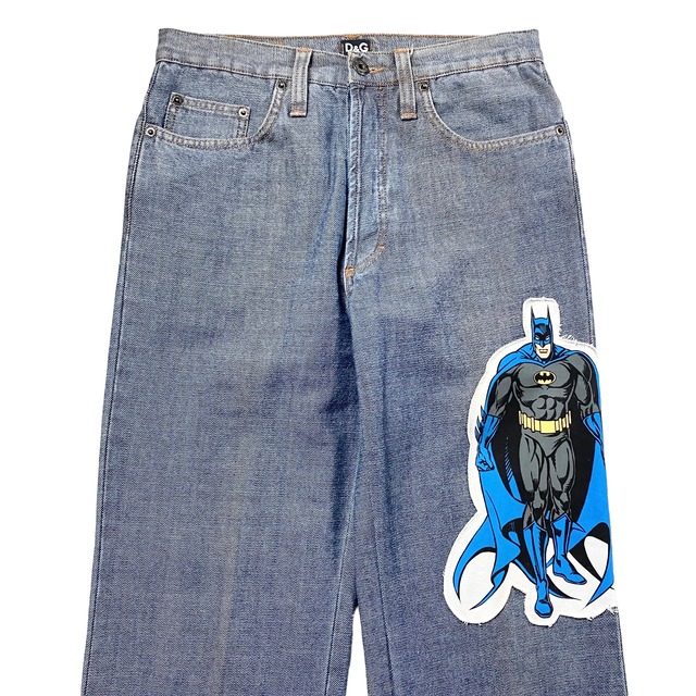 D&G × “BATMAN” limited edition denim pants