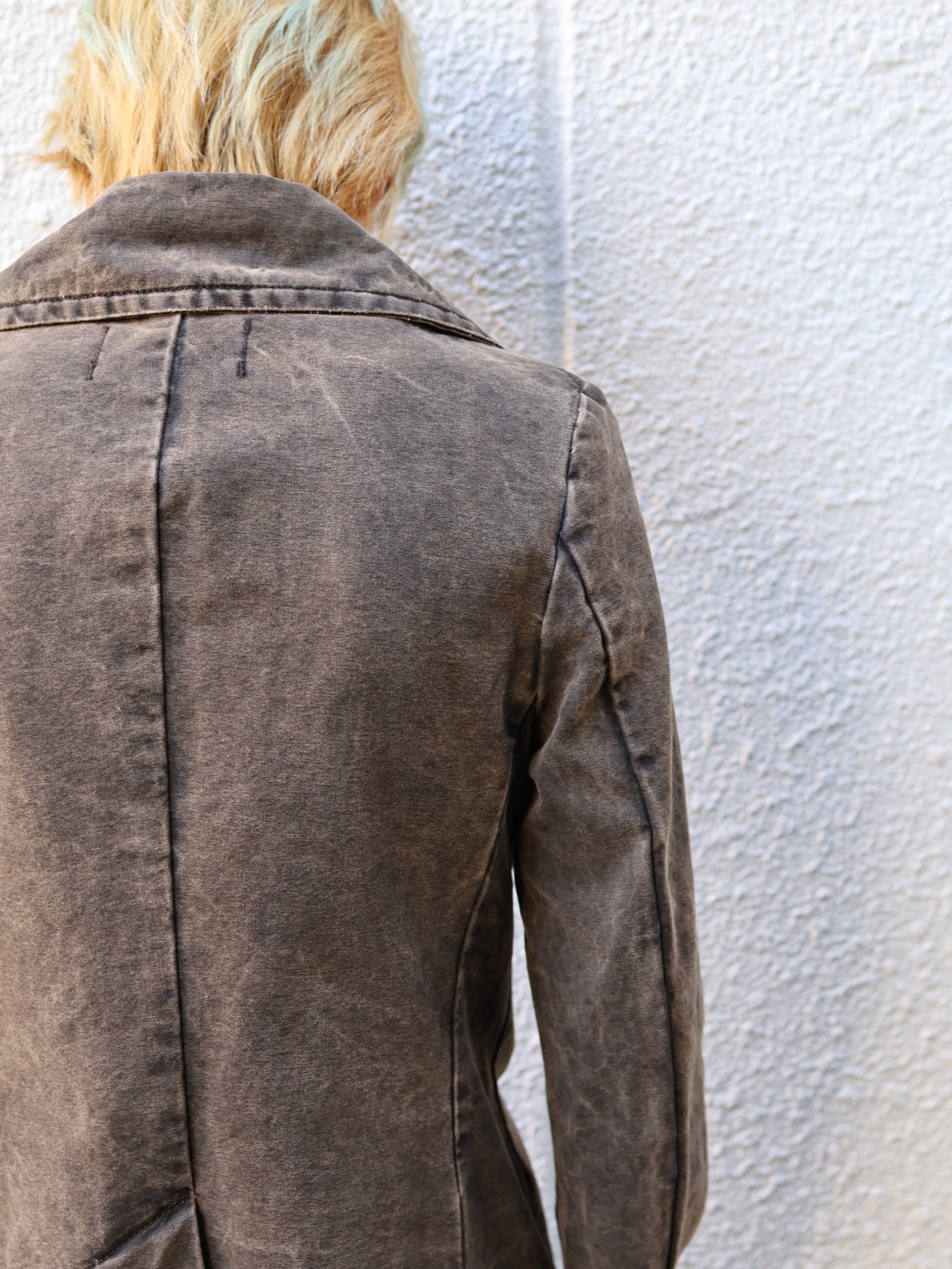 【zucca】compact double pea coat