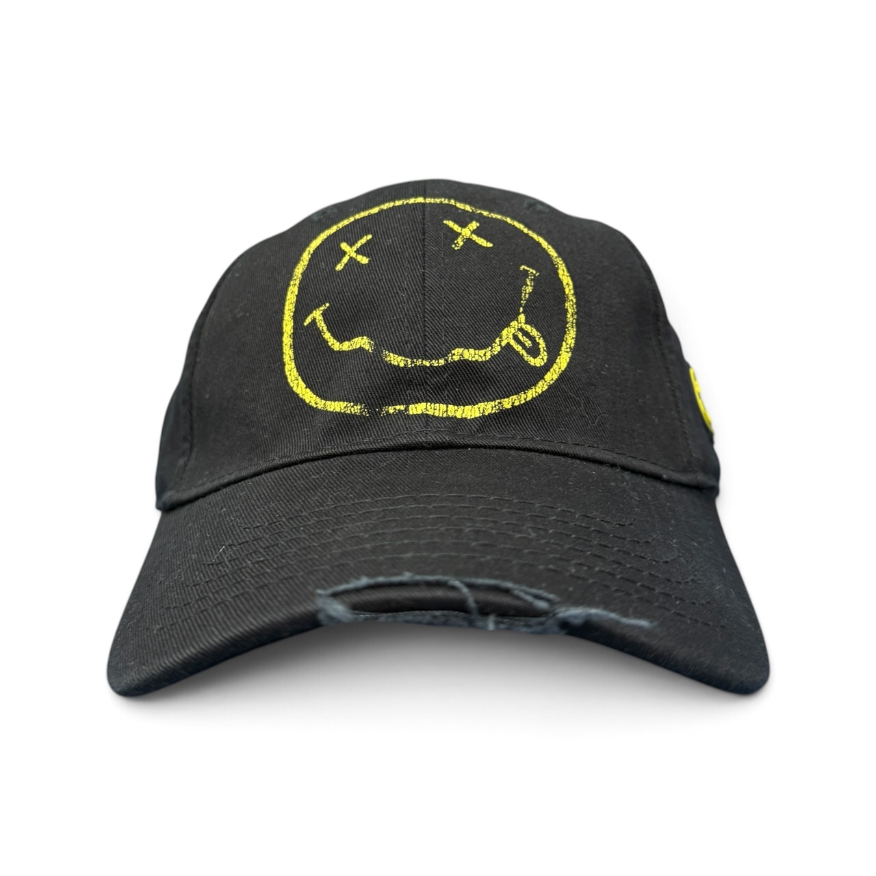 【NIRVANA】ニルヴァーナ オフィシャル SMILE LOGO 6パネルキャップ