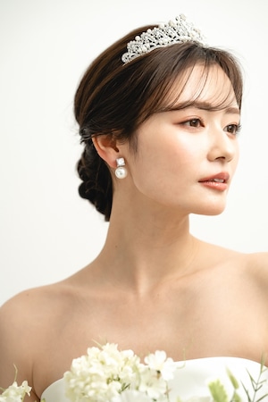 【ZP-03】キュービックジルコニア ピアス(レンタル)