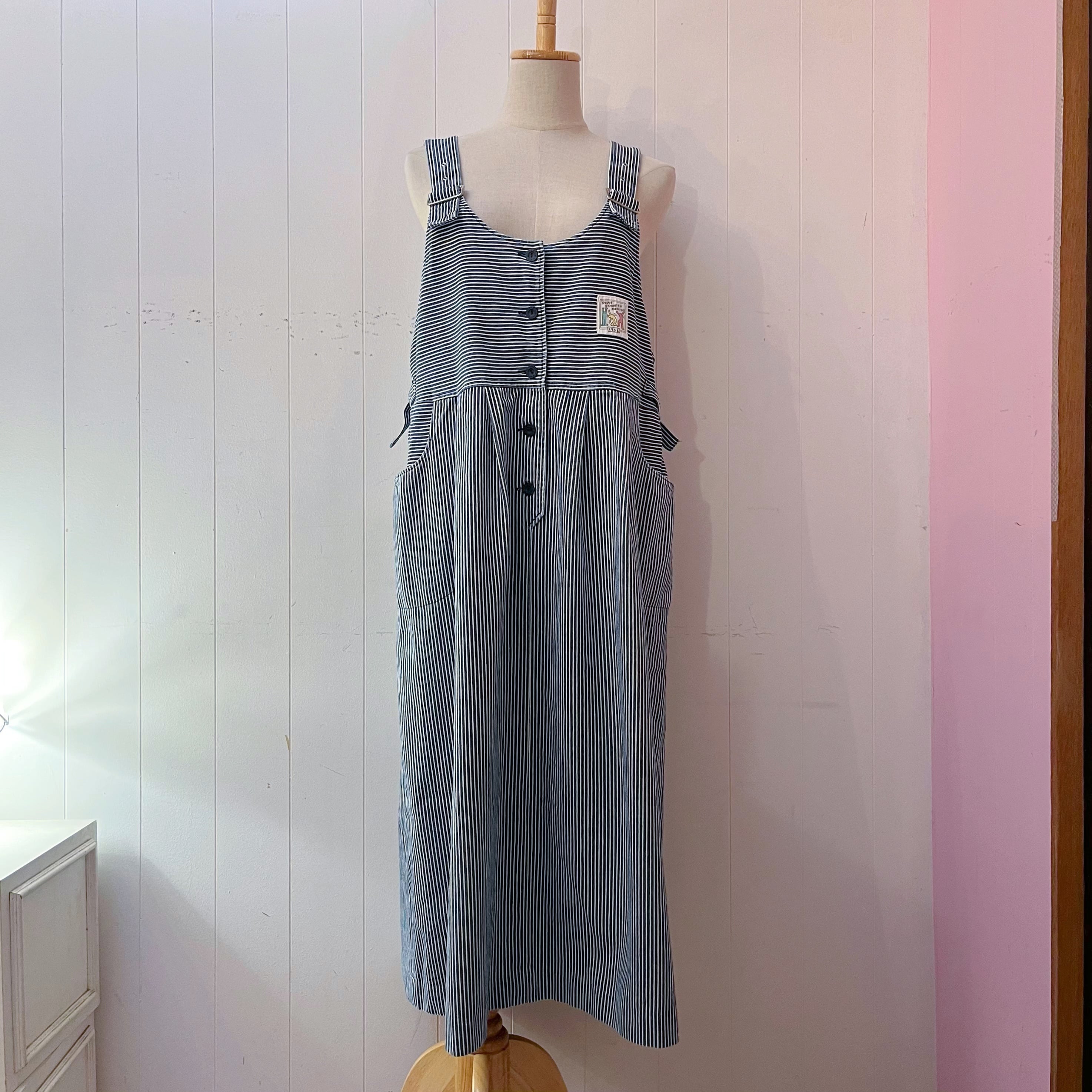 hickory denim jumper skirt