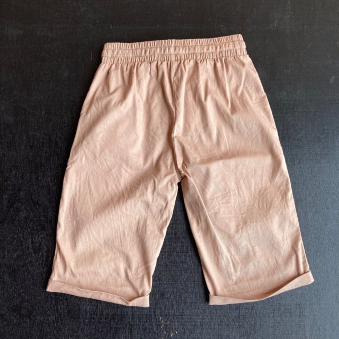  Topanga lady's　エラスティックハーフパンツ　ベージュ 