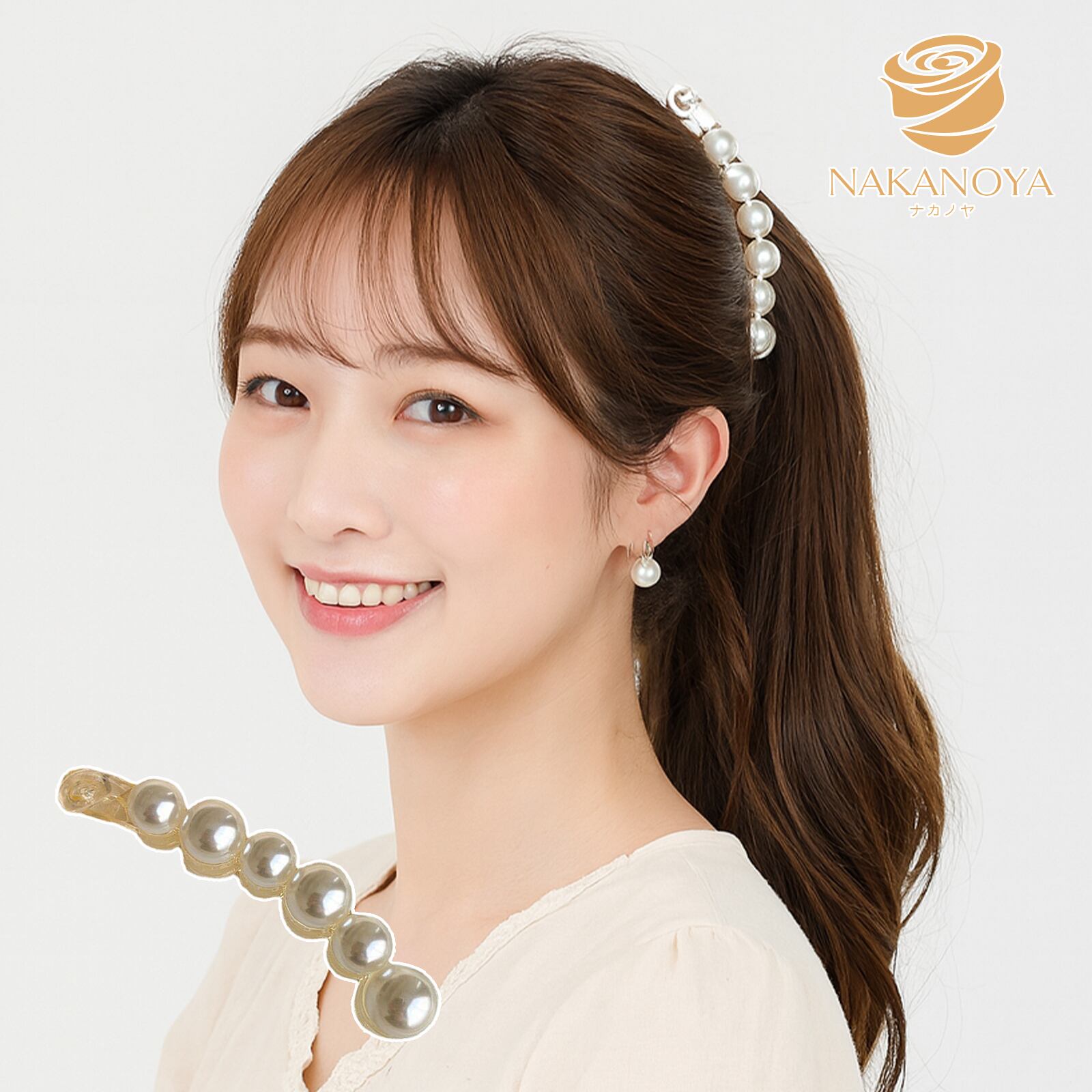 かのん様　ベビークリップ　約35㎜×10㎜ かのん様 ベビークリップ 約35㎜×10㎜