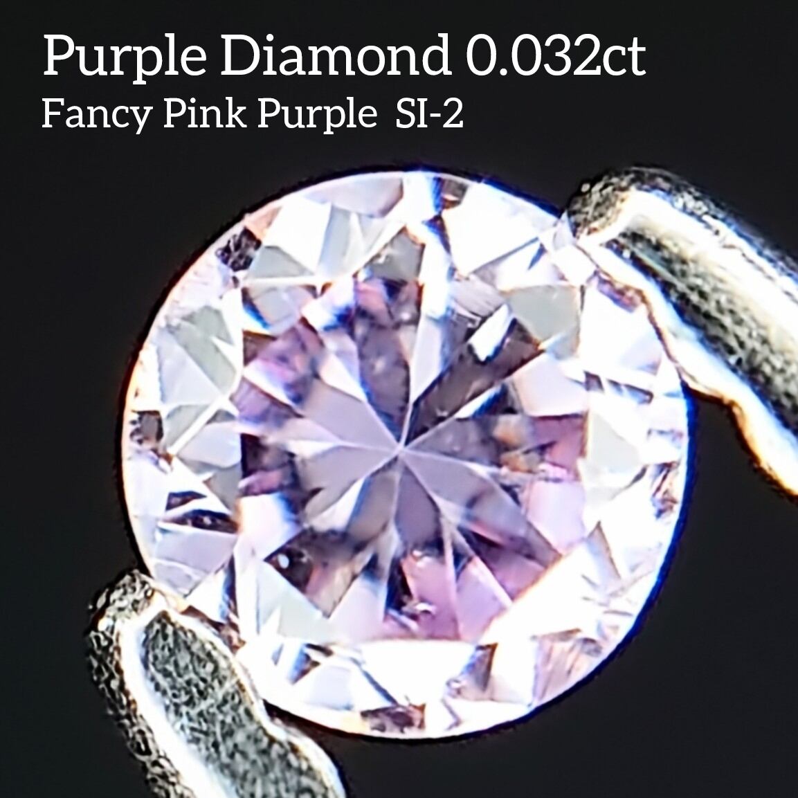 天然ダイヤモンド 蛍光ルースセット Flower 0.30ct☆ | wisteria777