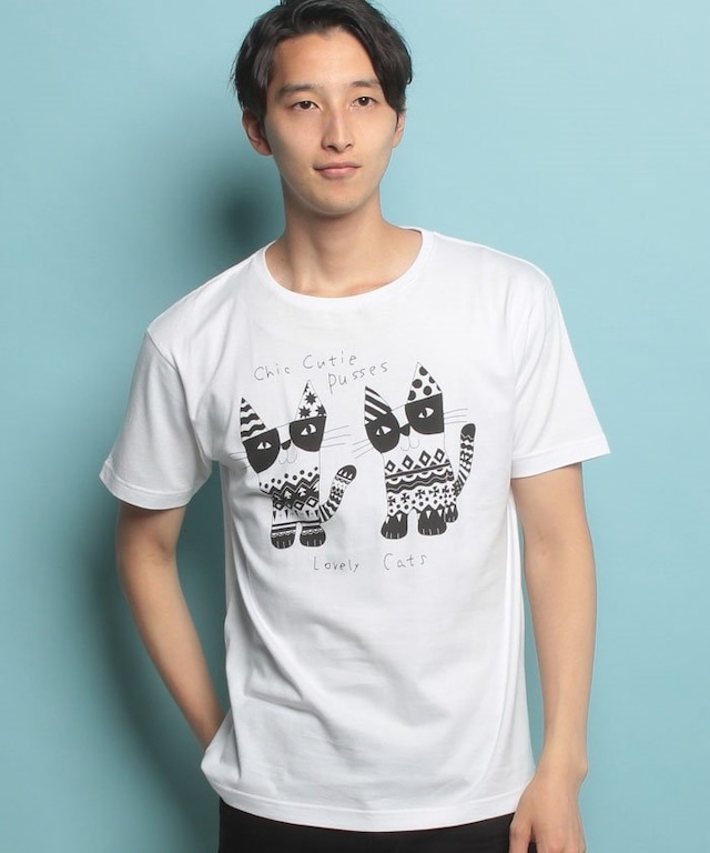 #464 Tシャツ LOVELY CATS