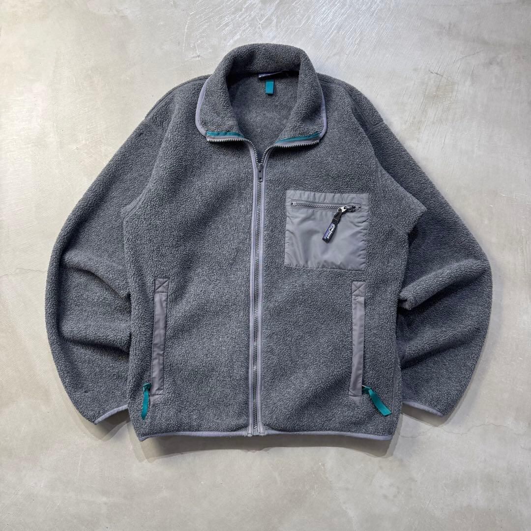 80s patagonia SYNCHILLA jeackt charcoal