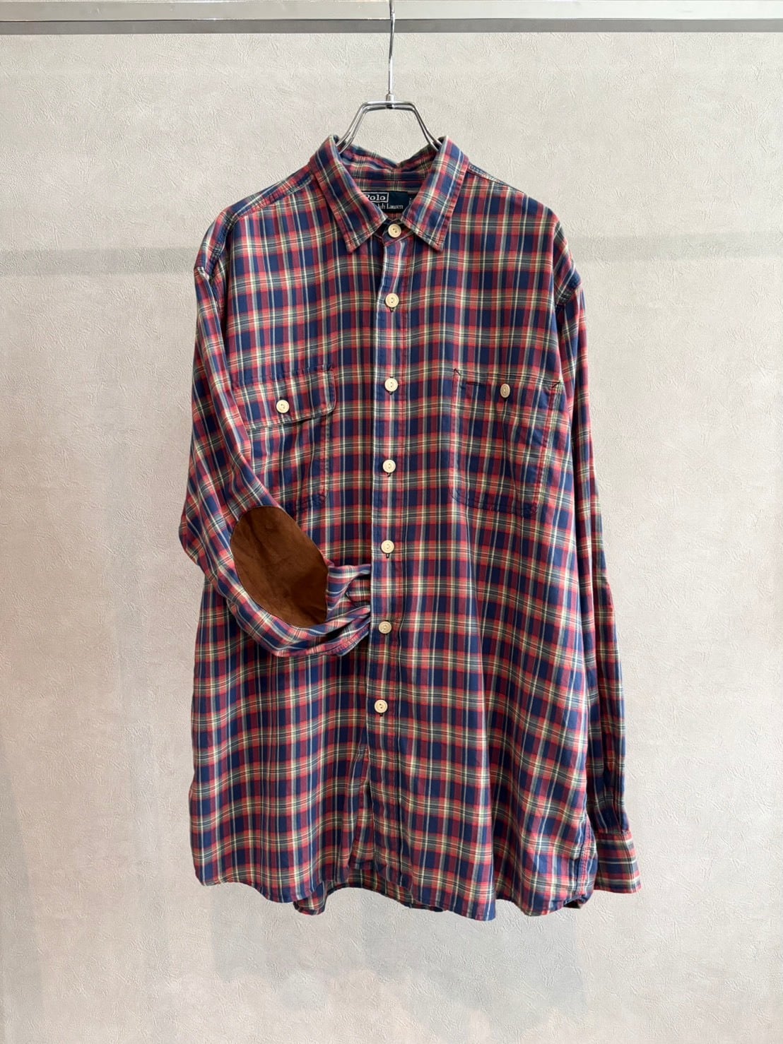 2000s Polo Ralph Lauren ワークデザインチェックシャツ