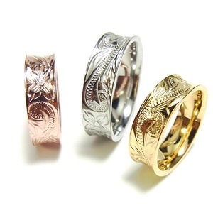 Hawaiian jewelry Edge ring（grs8586）