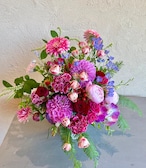 elegant pink red flower arrange