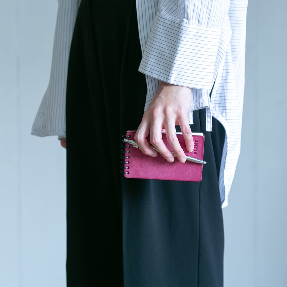 レザーリングノート:メモサイズ | PLANT