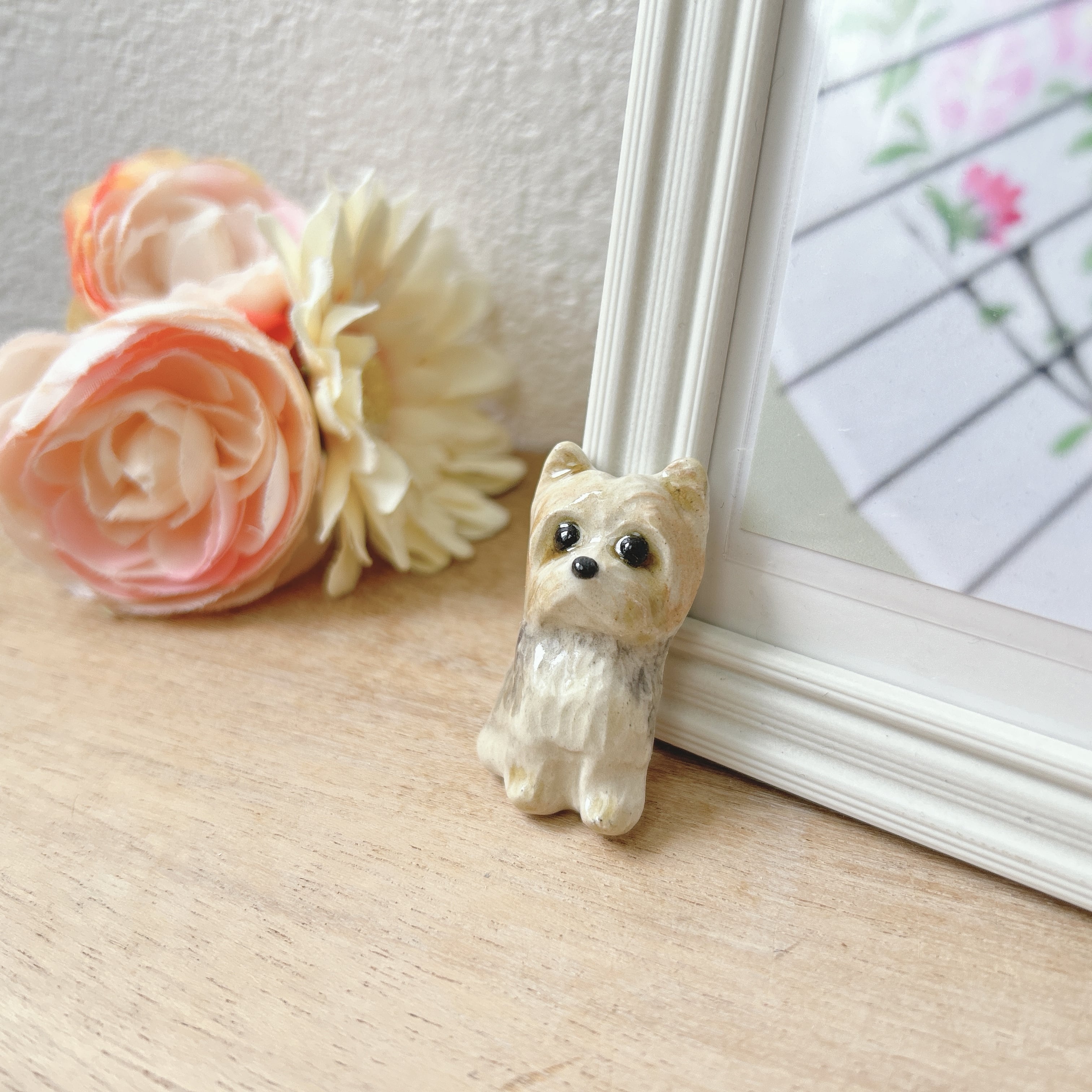 ヨークシャーテリアのブローチ