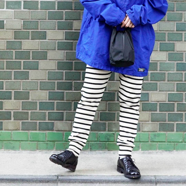 　ichi　イチ　Relax Border Leggings　リラックスボーダーレギンス　(230553)