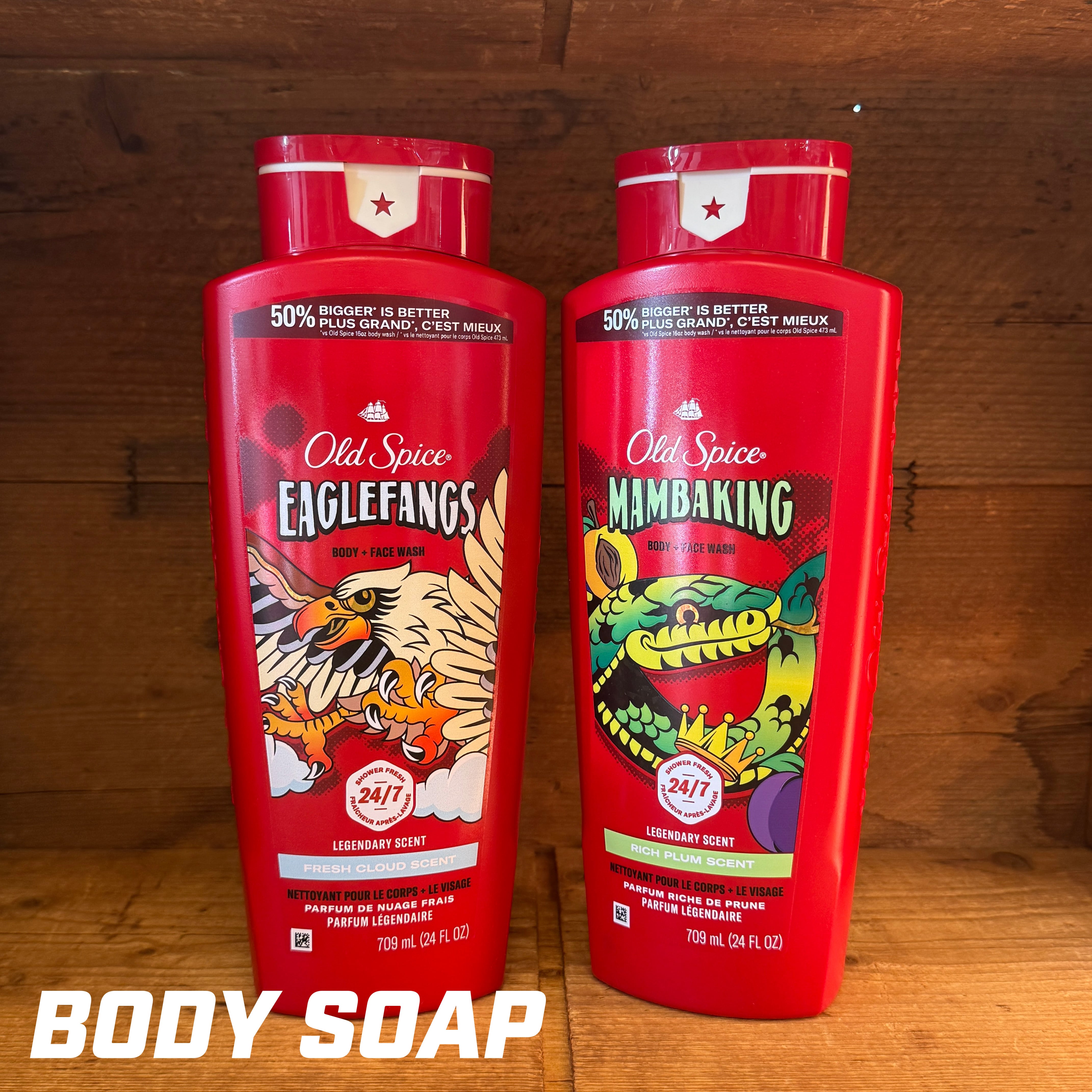 【Old Spice】BODY SOAP 24oz - EAGLEFANGS / MAMBAKING -