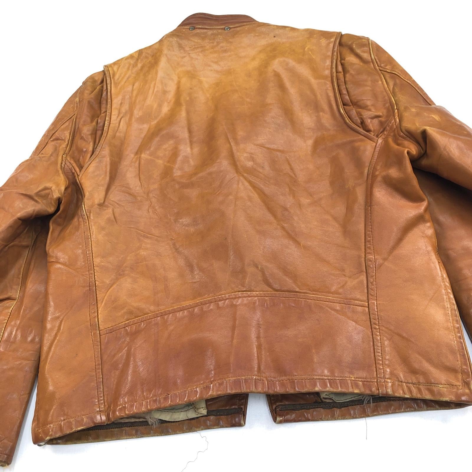 SAWYER'S CAMPUS SHOPS 70年代あたり THIS GENUINE LEATHER GARMENT