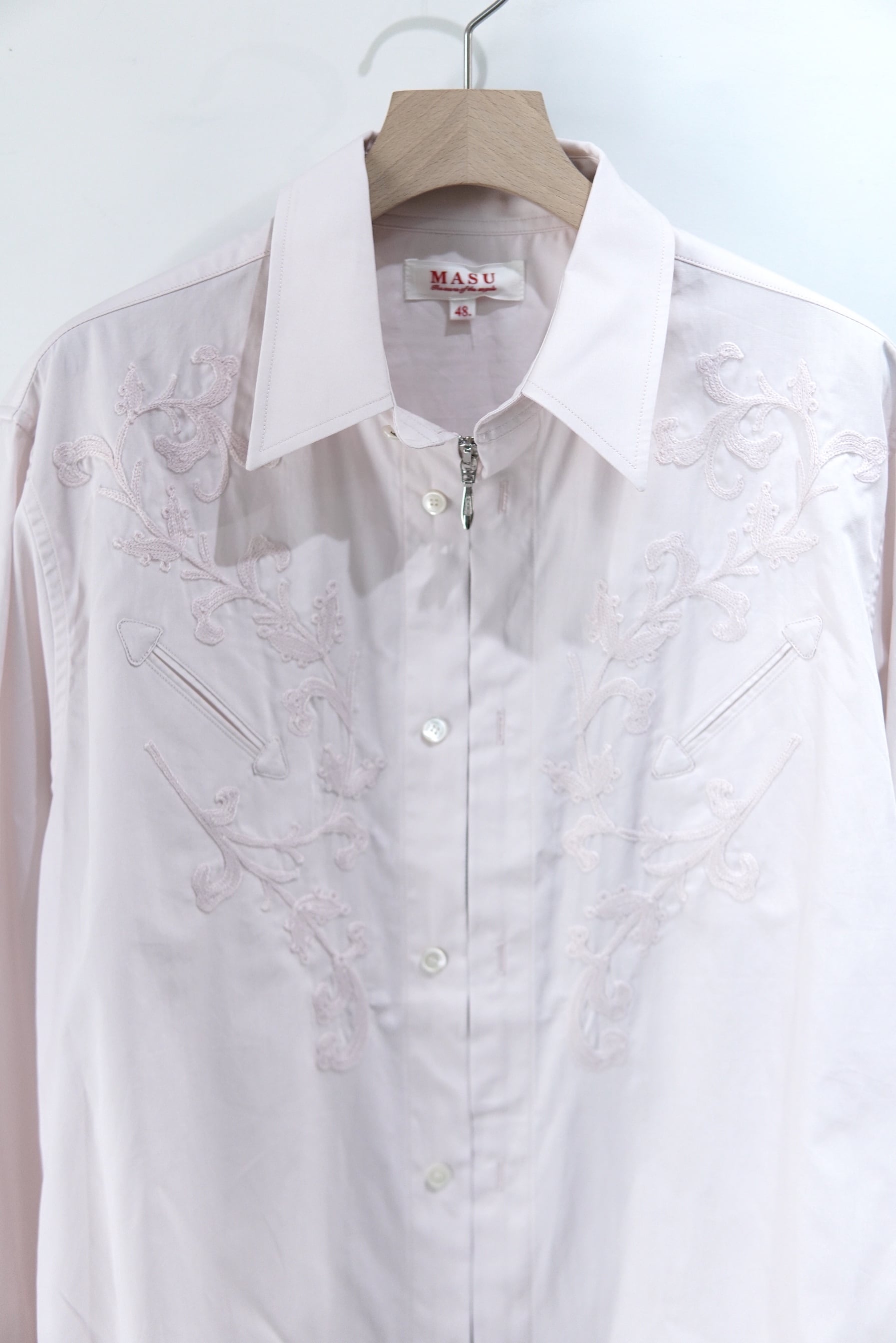 MASU / RODEO ZIP-UP DRESS SHIRT | POETRY