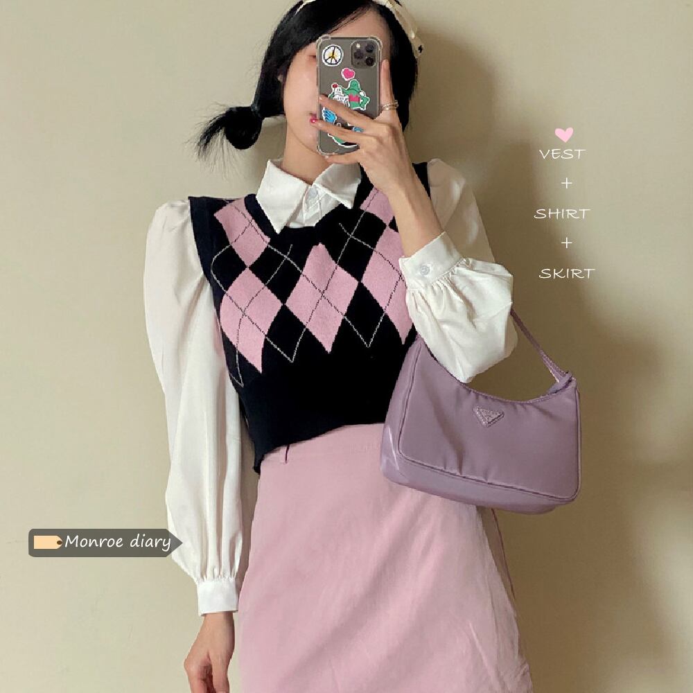 スタイルレッドスカート スプリングシャツ 春物 モンロー18226955293