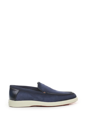 Santoni ローファー メンズ ネイビー MGDT19053