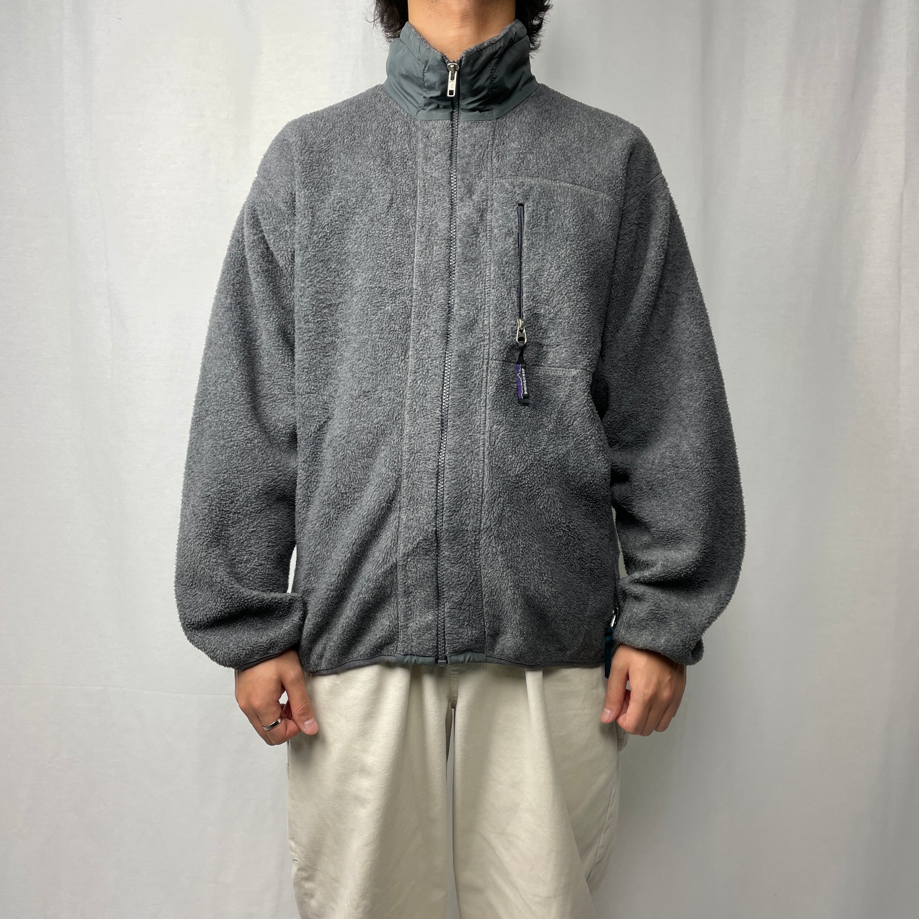 90年代 USA製 patagonia パタゴニア シンチラジャケット フルジップ